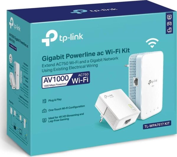 Adapter powerline TP-Link TL-WPA7517 Kit - obrazek 3