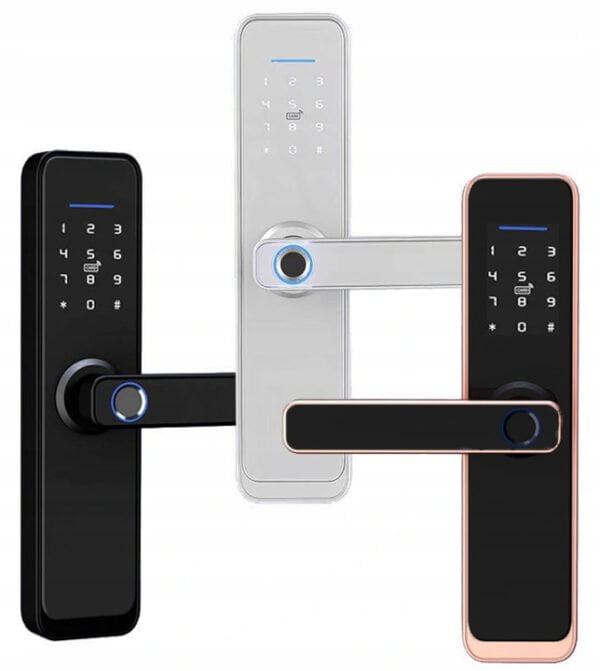 Klamka na kod szyfr Bluetooth Palec WiFi RFID