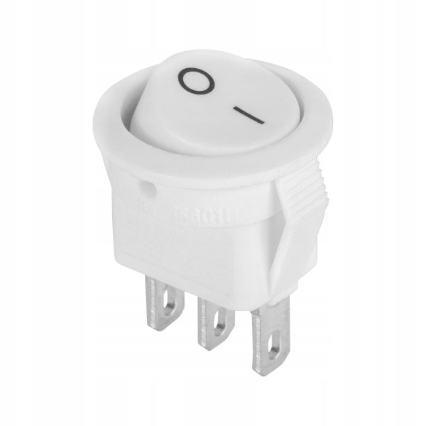 Przełącznik kołyskowy okrągły 3 PIN 3A/250V