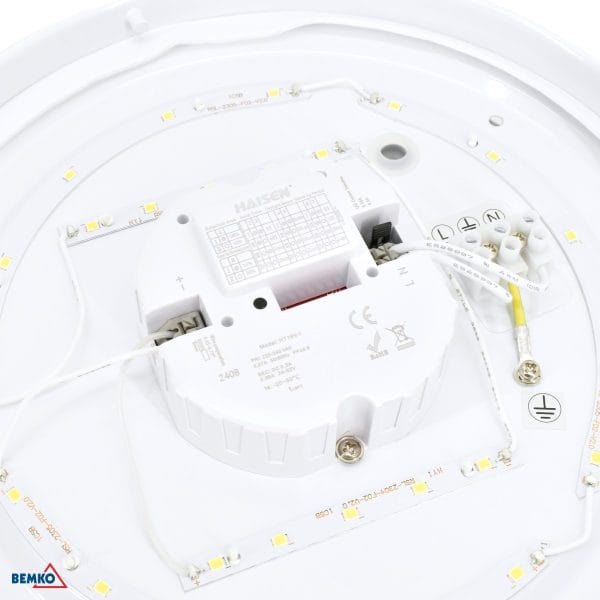 PLAFON LED PLATO 12W 4000K 1130LM IP44 CZ. MIKR. Z FUNKCJĄ PÓŁCIENIA - obrazek 3