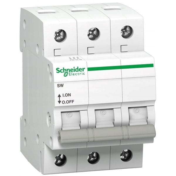 ROZŁĄCZNIK IZOLACYJNY SW 3P 3-BIEGUNOWY 100A A9S65391 SCHNEIDER ACTI9 K60N
