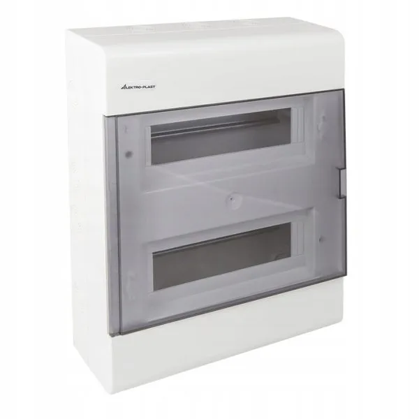 Rozdzielnica natynkowa SRn-24 (N+PE) 24M 2x12M ID: 59767 ELEKTRO-PLAST OPATÓW